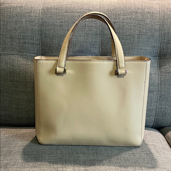 Kate Spade Leila Triple Compartment Hand/Crossbody Satchel Bag 12x9x5 Preloved - Picture 4 of 14